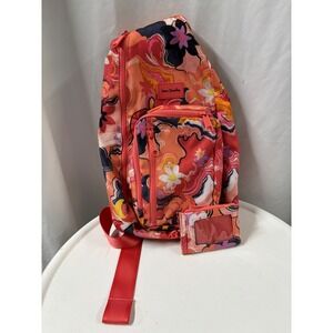 Vera Bradley Floral Sling Bag with matching wallet -‎ Excellent Condition